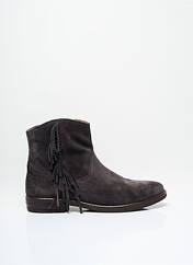 Bottines/Boots gris NINETTE EN FLEUR pour femme seconde vue