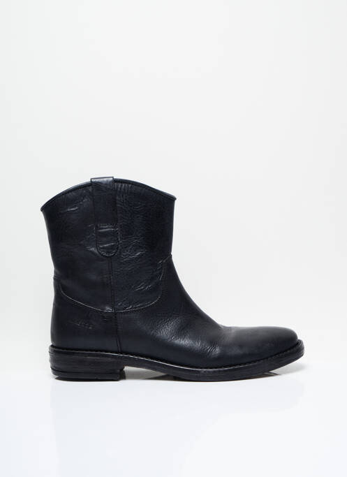 Bottines/Boots noir NINETTE EN FLEUR pour femme
