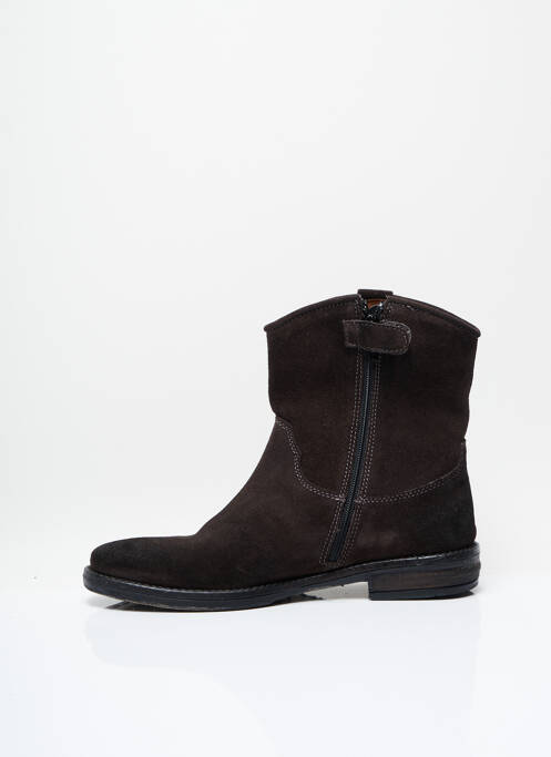 Bottines/Boots marron NINETTE EN FLEUR pour fille