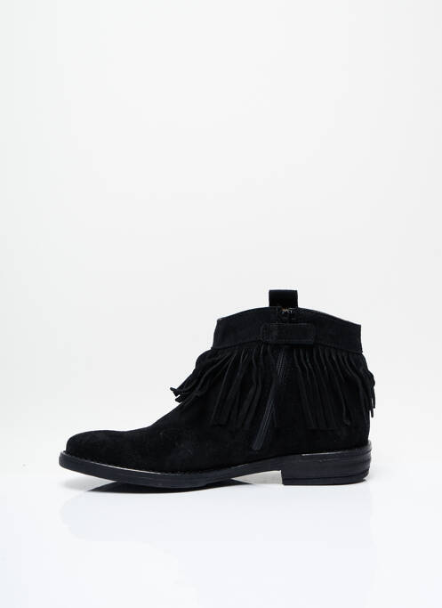 Bottines/Boots noir NINETTE EN FLEUR pour fille