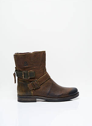 Bottines/boots semelle amovible talon bas marron BANA & CO fille