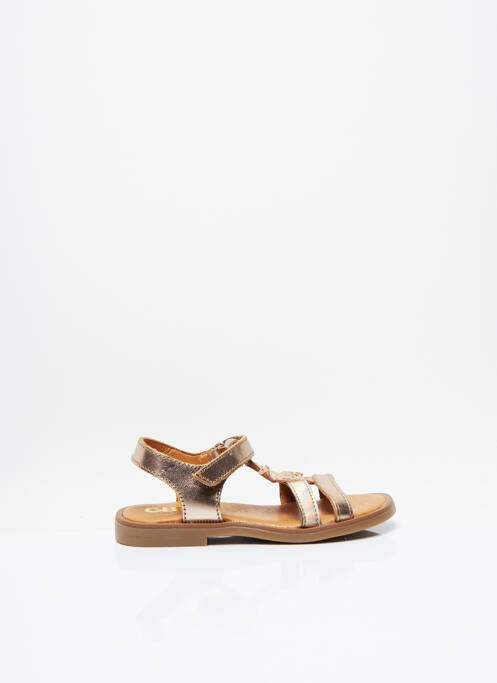 Sandales/Nu pieds beige GBB pour fille