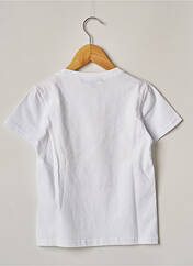 T-shirt blanc KIDS STAR PARIS pour fille seconde vue