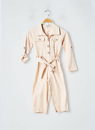 Combi-pantalon beige JOLIE ANGEL pour fille
