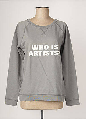 Sweat-shirt gris ARTISTS pour femme