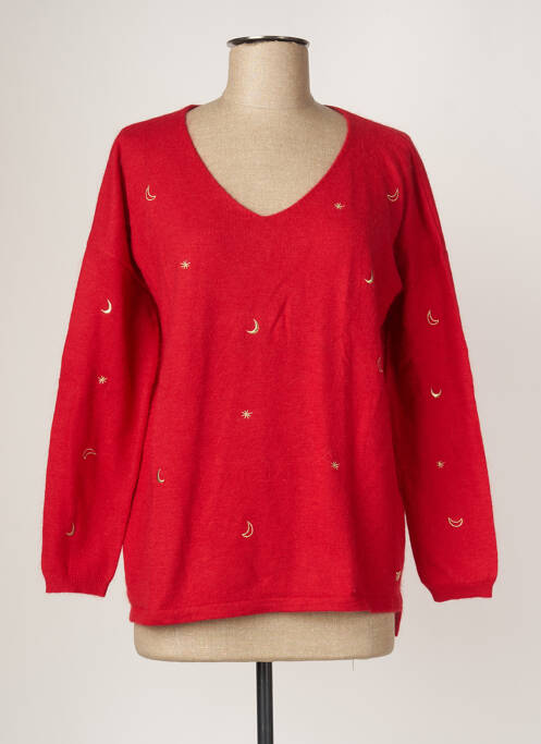 Pull rouge ORFEO pour femme