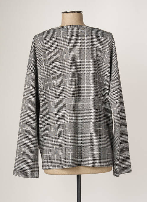 Top gris ICHI pour femme