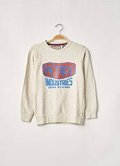 Sweat-shirt gris PETROL INDUSTRIES pour garçon seconde vue