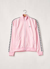 Veste casual rose FRED PERRY pour femme seconde vue