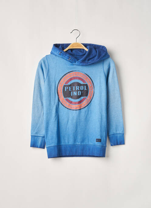 Sweat-shirt à capuche bleu PETROL INDUSTRIES pour garçon