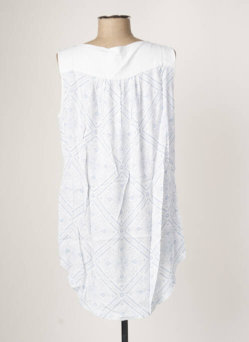 Tunique sans manche bleu DEUX TWO pour femme