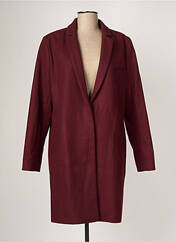 Manteau long rouge AMERICAN VINTAGE pour femme seconde vue