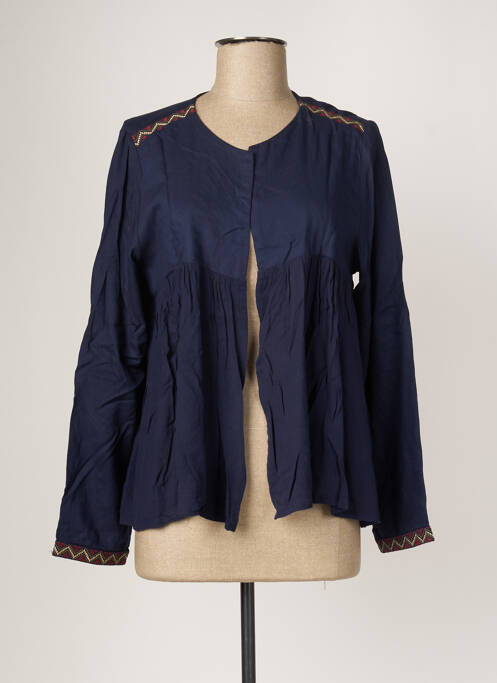 Veste casual bleu LITTLE MARCEL pour femme