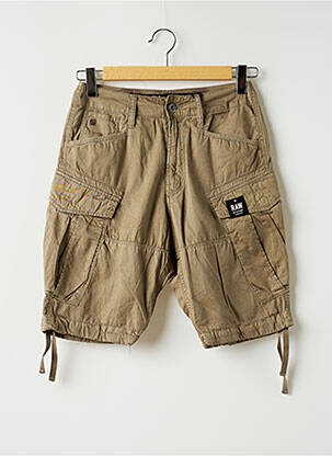 Short poches taille normale beige G STAR homme