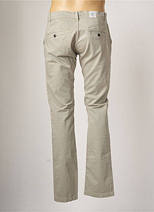 Pantalon droit stretch taille normale gris DN.SIXTY SEVEN homme