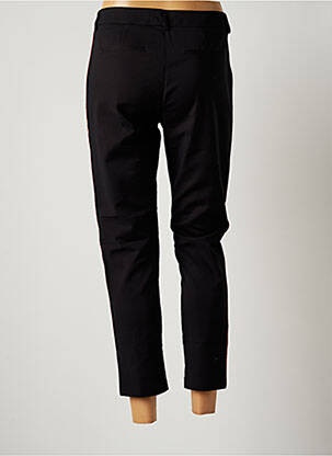 Pantalon 7/8 stretch taille normale noir MAISON SCOTCH femme