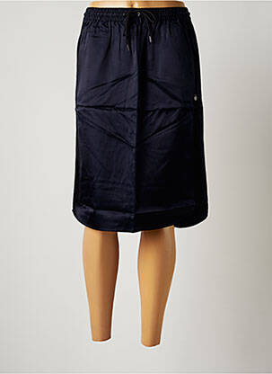 Jupe mi-longue taille haute bleu MAISON SCOTCH femme