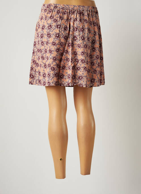Jupe courte rose GRACE & MILA pour femme