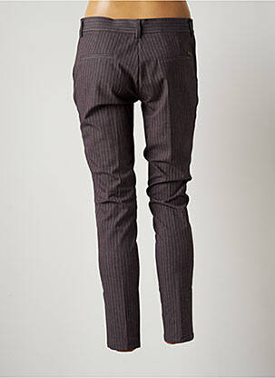 Pantalon droit stretch gris TEDDY SMITH femme
