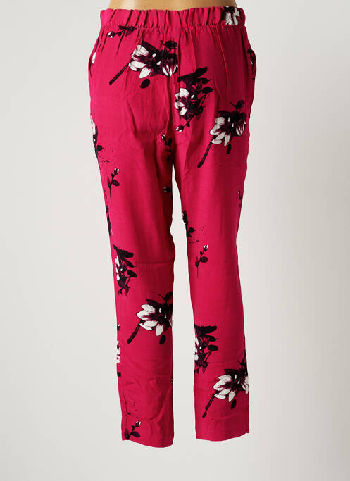 Pantalon droit rose VILA femme