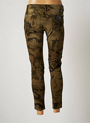Pantalon slim stretch taille normale vert HEARTLESS JEANS femme