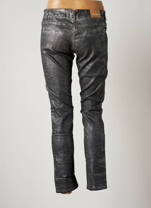 Pantalon droit gris PLEASE pour femme