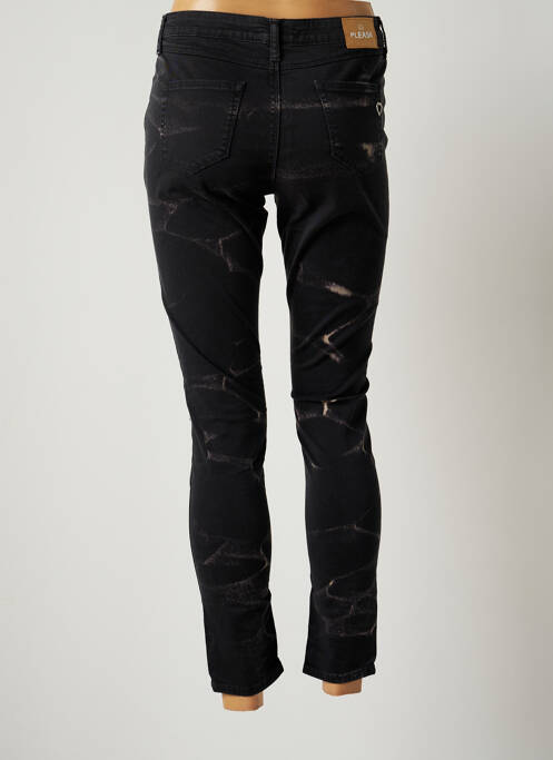Pantalon slim noir PLEASE pour femme