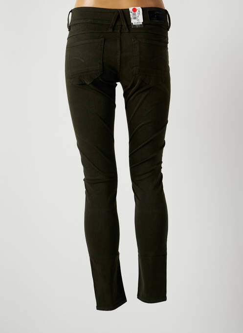 Pantalon slim vert G STAR pour femme