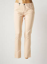 Pantalon chino taille basse taille basse rose SCHOOL RAG femme