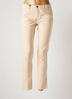 Pantalon chino taille basse taille basse rose SCHOOL RAG femme