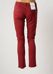 Pantalon chino rouge LAB DIP PARIS pour femme seconde vue