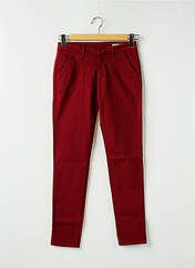 Pantalon chino rouge REIKO pour femme seconde vue