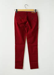 Pantalon chino rouge REIKO pour femme seconde vue