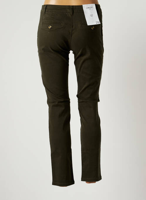 Pantalon chino vert LAB DIP PARIS pour femme