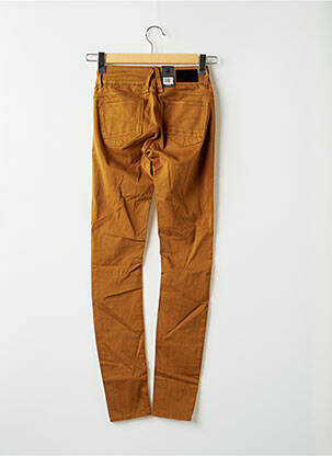Pantalon slim tissage popeline taille normale jaune G STAR femme