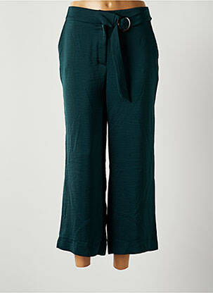 Pantalon 7/8 vert SWEED PARIS pour femme