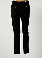 Pantalon chino noir MAISON LAB pour femme seconde vue