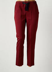 Pantalon chino rouge GRACE & MILA pour femme seconde vue