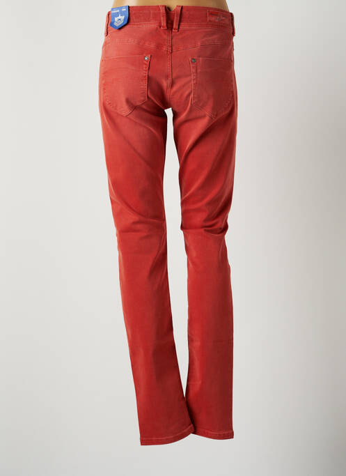 Jeans coupe slim slim taille basse orange FREEMAN T.PORTER femme