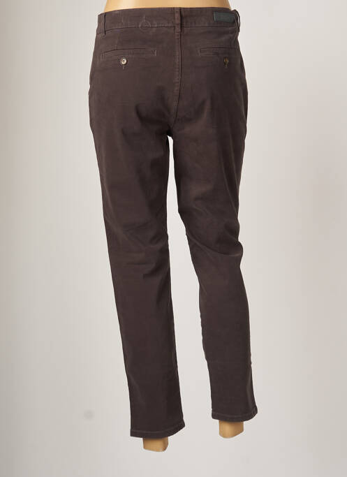 Pantalon chino gris REIKO pour femme