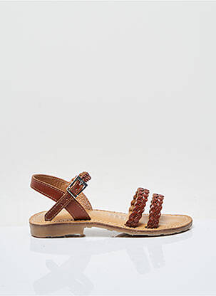 Sandales/Nu pieds marron VALENTINE LA COQUINE pour fille