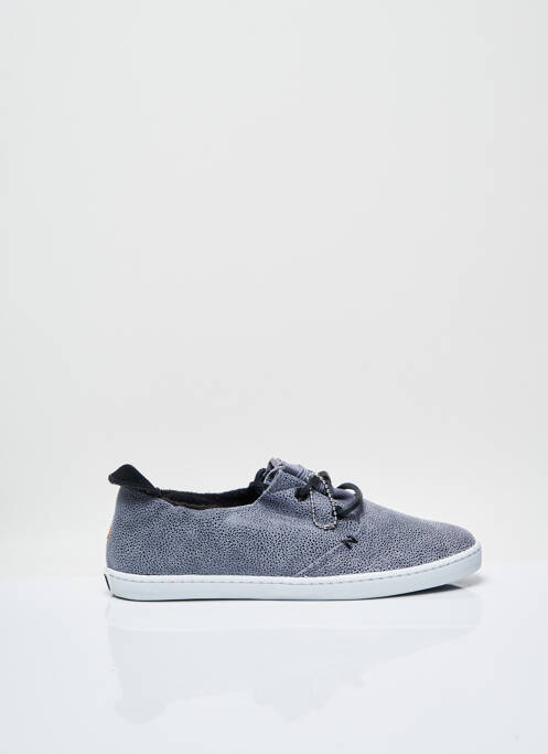 Baskets bout rond bout rond gris HUB homme
