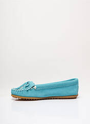 Mocassins bleu MINNETONKA pour femme seconde vue