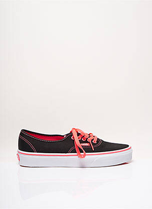 Vans femme discount noir pas cher