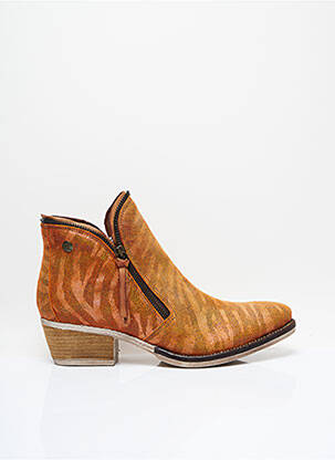 Bottines/Boots orange COQUETERRA pour femme