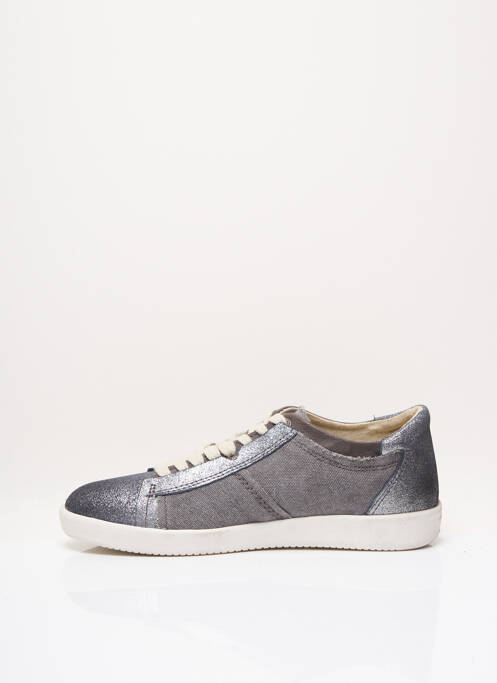 Baskets gris KICKERS pour femme