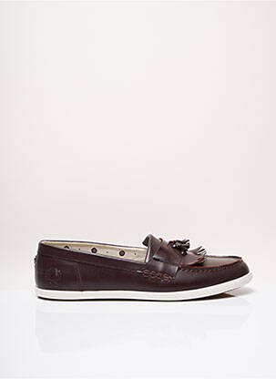 Mocassins marron FRED PERRY pour homme