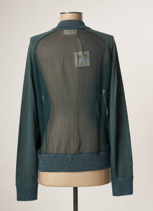 Gilet manches longues vert MARIE-SIXTINE pour femme