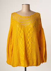 Pull jaune TEDDY SMITH pour femme seconde vue