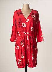 Robe mi-longue rouge ORFEO pour femme seconde vue